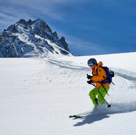 Skiing